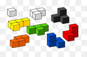 Colored Building Blocks Free Png And Vector - Building Blocks Png ClipartFlare.com 