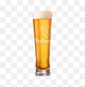 Personalized Budweiser 16Oz Lager Glass