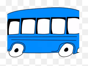 Download Bus Clipart Vector - Blue School Bus Clipart - Full Size ClipartFlare.com 