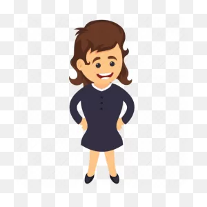 Business Woman Character, Confident Business Woman, Happy ClipartFlare.com 