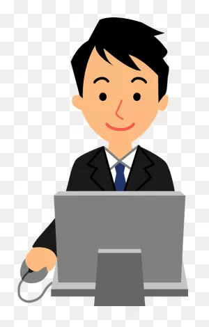 Business Man Computer Clipart - Computer User Clipart - Png ClipartFlare.com 