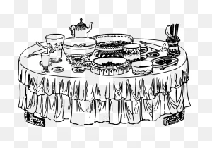 Buffet Food Spread - Free Vector Graphic On ClipartFlare