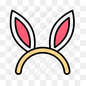 Bunny Ears - Free Birthday And Party Icons