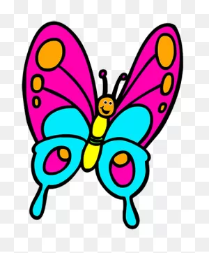 Cartoon Butterfly Clipart | Butterfly Drawing, Butterfly Clip Art ClipartFlare.com 