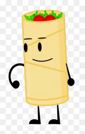 Burrito | Object Mayhem Wiki | ClipartFlare