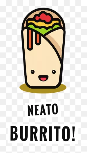 Neato Burrito Clipart - Full Size Clipart (#5357853) - ClipartFlare
