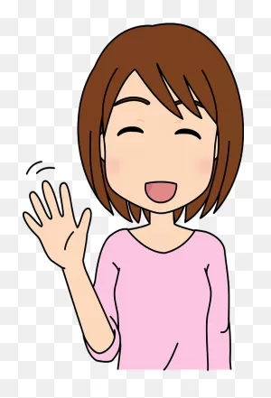 Woman Is Waving Good Bye Clipart. Free Download Transparent .png ClipartFlare.com 
