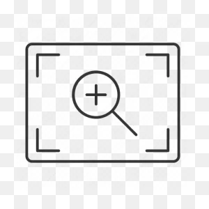 Camera, In, Magnify, Setting, Viewfinder, Zoom Icon - Download On ClipartFlare.com 