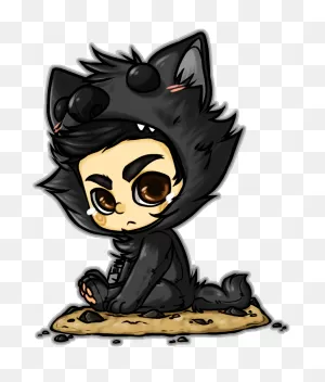 Tyler Lockwood, The Werewolf Cookie Monster. (© Jenn 2012. Please ClipartFlare.com 