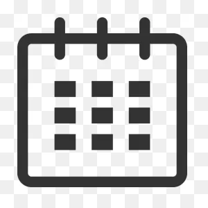Calendar Icon Transparent #384682 - Free Icons Library