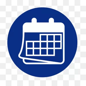 Download Calendar Png Clipart - Calendar Icon Png Blue Transparent ClipartFlare.com 