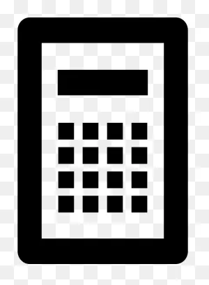 Calculator Comments - Calculator Icon White Png Clipart - Full ClipartFlare.com 
