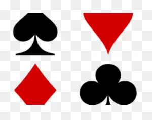 Deck Of Cards Symbols - Card Suit Logo Transparent Background ClipartFlare.com 