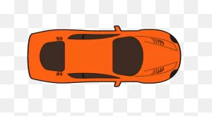 Free Sports Car Top View Clipart For Download