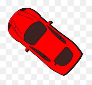 Top View Of Turquoise Car Clip Art Image - Clipsafari