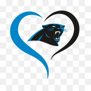Carolina Panthers Logo PNG-WebP | Carolina Panthers Heart Nfl PNG-WebP Cut ClipartFlare.com 