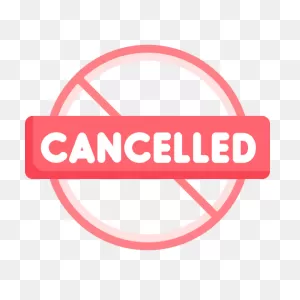 Cancelled - Free Signs Icons