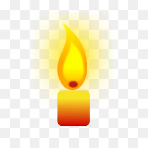 Burning Candle | Free PNG-WebP