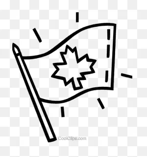 Canadian Flag Royalty Free Vector Clip Art Illustration -Vc040902 ClipartFlare.com 