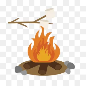 Marshmallow Campfire Clip Art Hostted Wikiclipart Clipartandscrap ClipartFlare.com 