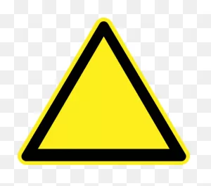 Blank Hazard Warning Sign Vector Image Public Domain Vectors ClipartFlare.com 