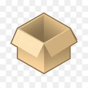 Empty Cardboard Box Png Image | 