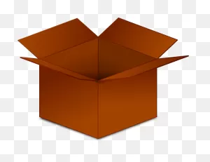 Opened Cardboard Box Clip Art Image - Clipsafari
