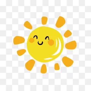 Cartoon Sunlight - Cartoon Sun Smiley Png Download - 500*500 ClipartFlare.com 