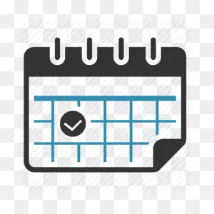 Icon Calendar Clipart - Calendar, Text, Blue, Transparent Clip Art