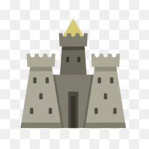 Building, Castle, Medieval, Old, Palace, Stone, Tower Icon - Download ClipartFlare.com 