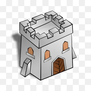 Square Castle Tower Clipart. Free Download Transparent .png ClipartFlare.com 