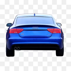 A Blue Audi In A Parking Spot. Photo With Background Removed ClipartFlare.com 