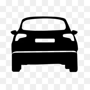 Car Silhouette Clip Art - Perspective Vector Png Download - 512 ClipartFlare.com 