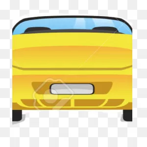 Free Back Of Car Clipart - Cartoon Car Back Png Transparent Png ClipartFlare.com 
