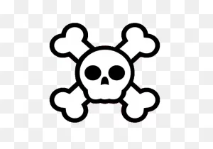 Download And Cartoon Skull Crossbones Free Transparent Image Hd Hq ClipartFlare.com 