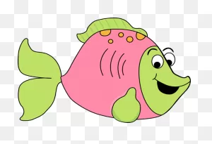Pink Cartoon Fish Clip Art - Pink Cartoon Fish Image | Cartoon ClipartFlare.com 