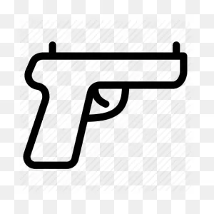 Gun Cartoon Clipart - Gun, Text, Font, Transparent Clip Art