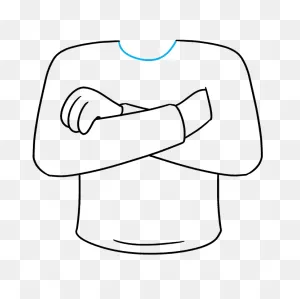 How To Draw Crossed Arms - Really Easy Drawing Tutorial