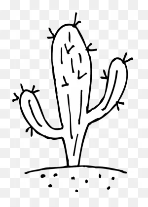 Download Or Print This Amazing Coloring Page: Prickly Cactus ClipartFlare.com 