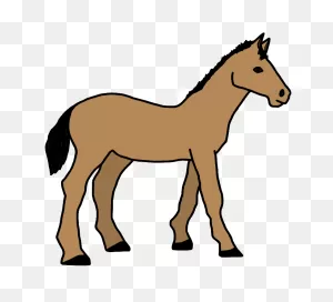 Clipart - Caballo | Animal Clipart, Pony Drawing, Horses