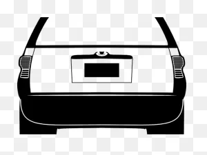 Rear Clipart Car Number Plate - Rear Clipart Car Number Plate ClipartFlare.com 