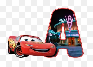 Alfabeto Decorativo - Alfabeto - Carros 6 - Png - Completo ClipartFlare.com 