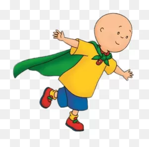 Download Hd Download Caillou Superman Clipart Png Photo - Caillou ClipartFlare.com 