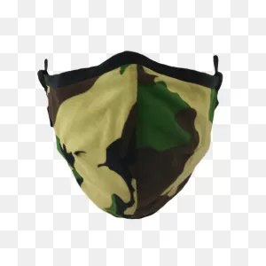 Woodland Camo - Namaske Style Face Mask