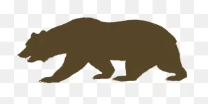 California Bear Flag - Free Vector Graphic On ClipartFlare