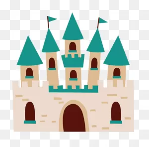 Child Castle Headboard Wall Decal