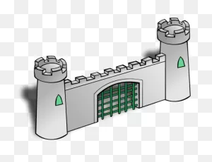 Castle Gate Iron Watch Tower Vector Clip Art #uqidbq - Clipart Suggest