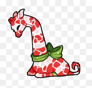 Candy Cane Giraffe: Sold By Tealea On 