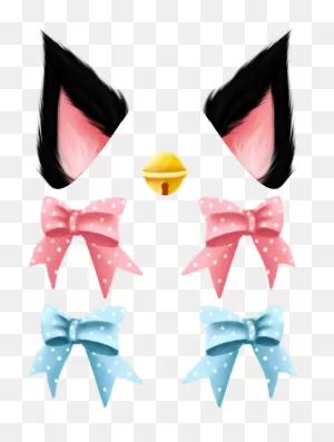 Download 28 Collection Of Cat Ear Clipart - Anime Cat Ears Png Png ClipartFlare.com 
