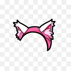 Soft Cat Ear Headband (Gear) | Unison League Wiki | ClipartFlare